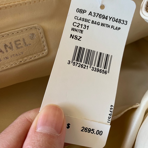 AUTHENTIC CHANEL EAST WEST ACCORDION FLAP BAG - Picture 6 of 8